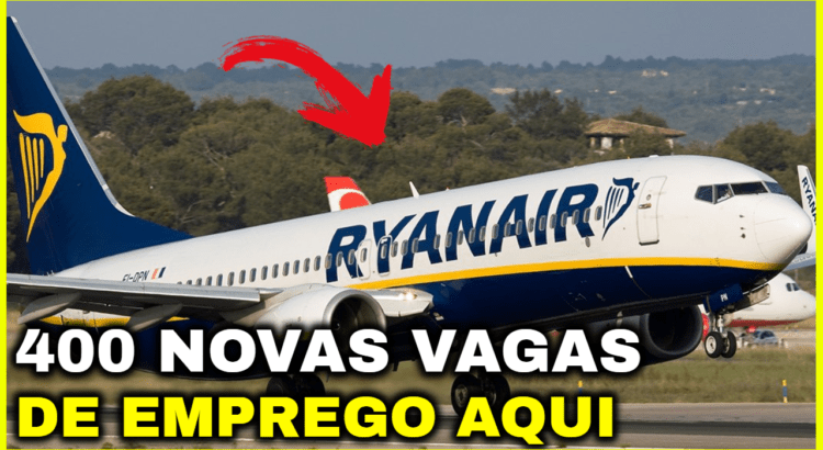 Ryanair Vai Contratar 300 Tripulantes e Funcionários Novos Em Portugal